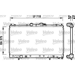 Motorkühler VALEO 734129