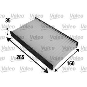 Filtro, ar do habitáculo VALEO 698454
