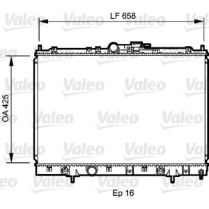 Arrefecedor do motor VALEO 734197