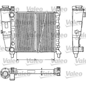 Motorkühler VALEO 811385