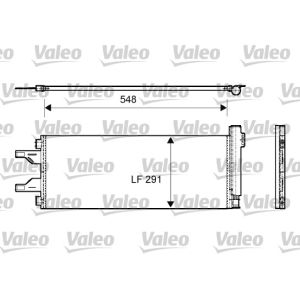 Condensatore, impianto di climatizzazione VALEO 814069