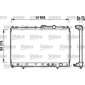 Arrefecedor do motor VALEO 734127
