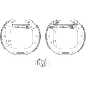 Jarrukenkäsarja Shoe Kit Pro TEXTAR 84037001