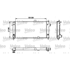 Radiateur moteur VALEO 883771
