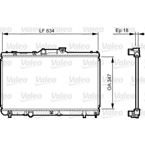 Arrefecedor do motor VALEO 731441