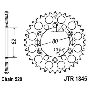 Roda dentada, corrente JT R1845,37
