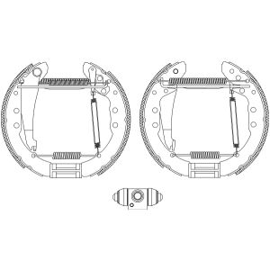 Jeu de mâchoires de frein Shoe Kit Pro TEXTAR 84044400