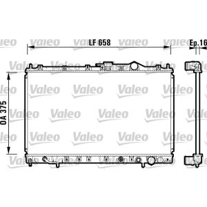 Arrefecedor do motor VALEO 734136