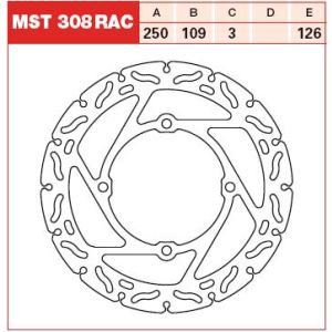 Jarrulevy TRW MOTO MST308RAC