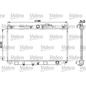Arrefecedor do motor VALEO 731076
