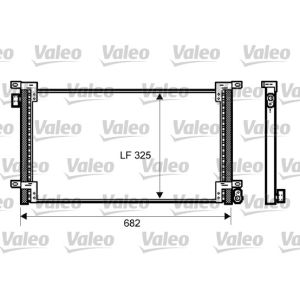 Condensador, sistema de ar condicionado VALEO 818036
