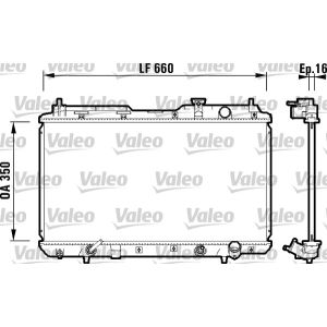 Arrefecedor do motor VALEO 734110