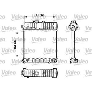 Motorkühler VALEO 731804
