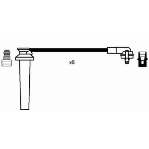 Cable De Bujía NGK RC-FD1204 – Alta Resistencia Al Calor Y Vibraciones