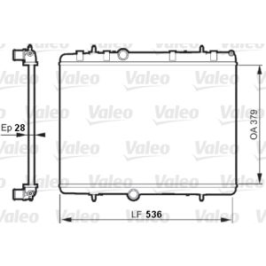 Motorkühler VALEO 735608
