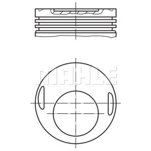 Kolben MAHLE 002 15 00