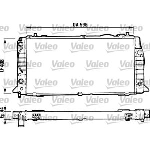 Arrefecedor do motor VALEO 731428