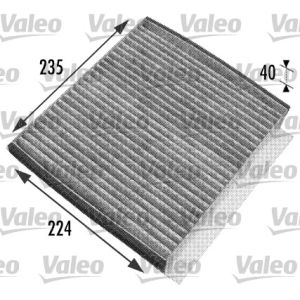 Filtro, ar do habitáculo VALEO 698778