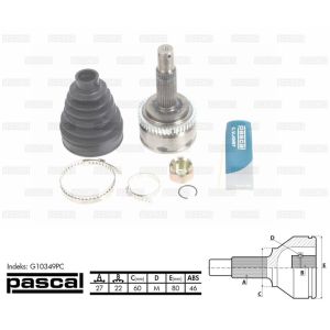 Homokineet reparatie set, aandrijfas PASCAL G10349PC