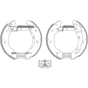 Conjunto, sapatas de travão TEXTAR 84059100