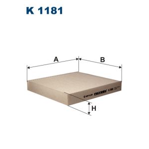 Innenraumfilter FILTRON K 1181