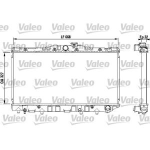 Moottorin jäähdytin VALEO 731095