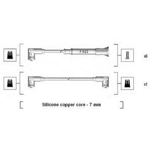 Set di cavi d'accensione MAGNETI MARELLI 941075040546