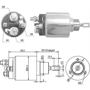 Magneetschakelaar, starter MAGNETI MARELLI 940113050363