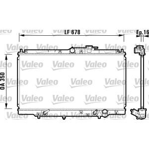 Radiateur moteur VALEO 734109