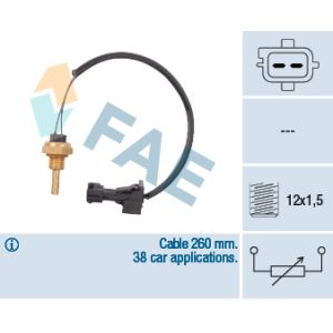 Sensor, Kühlmitteltemperatur FAE 32740