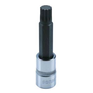 Inserto Torx SONIC 1/2" M12 12 caras largo (100mm)