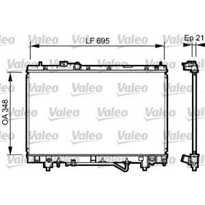 Radiador, arrefecimento do motor VALEO 732420