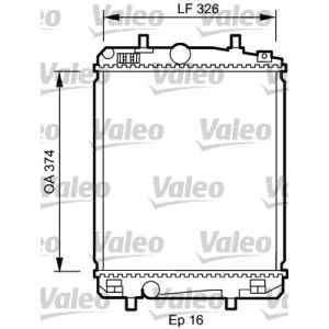 Radiateur moteur VALEO 735070