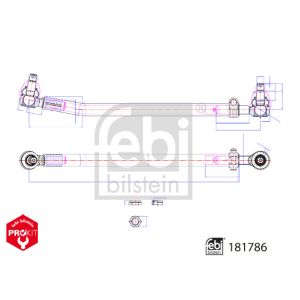 Manillar ProKit FEBI BILSTEIN 181786