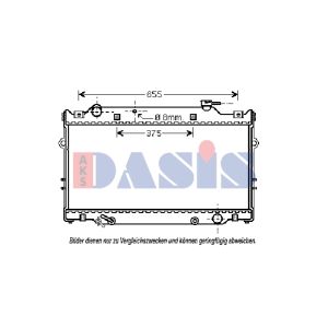 Motorkühler AKS DASIS 210129N
