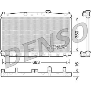 Arrefecedor do motor DENSO DRM40032