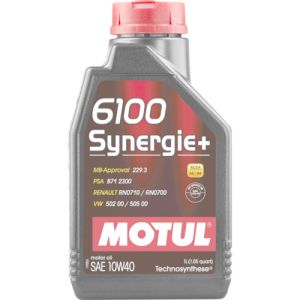Aceite de motor MOTUL 6100 SYNERGIE+ 10W40 1L