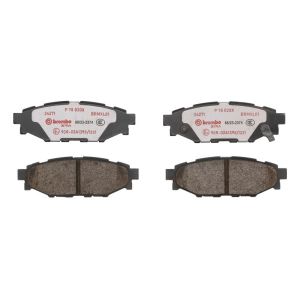 Jarrupalasarja BREMBO P 78 020X