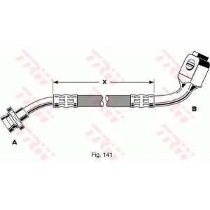 Flexible de frein TRW PHD287