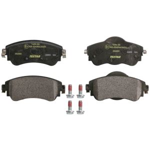 Bremsbelagsatz TEXTAR 2522001, Vorne