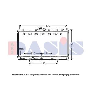 Motorkühler AKS DASIS 140106N