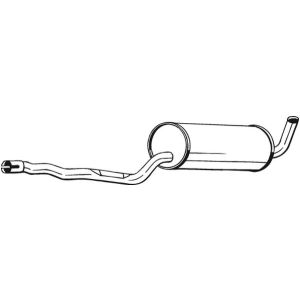 Mittelschalldämpfer BOSAL 285-943