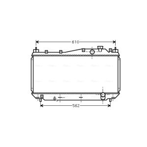Arrefecedor do motor AVA COOLING HD2113