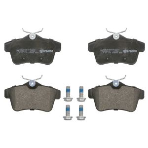 Conjunto de pastilhas de travão BREMBO P 61 114, atrás