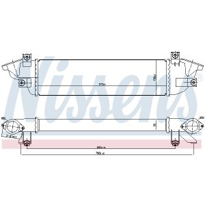 Intercooler NISSENS 961010