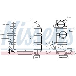 Intercooler NISSENS 96758