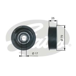 Rondsel/geleiderpoelie, V-riem GATES T36420