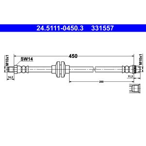 Remleiding ATE 24.5111-0450.3