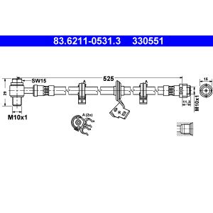 Remleiding ATE 83.6211-0531.3