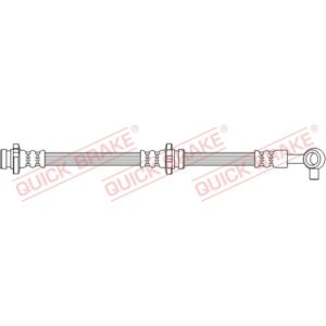 Bremsschlauch QUICK BRAKE 50.743